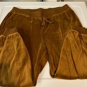Madewell velour joggers